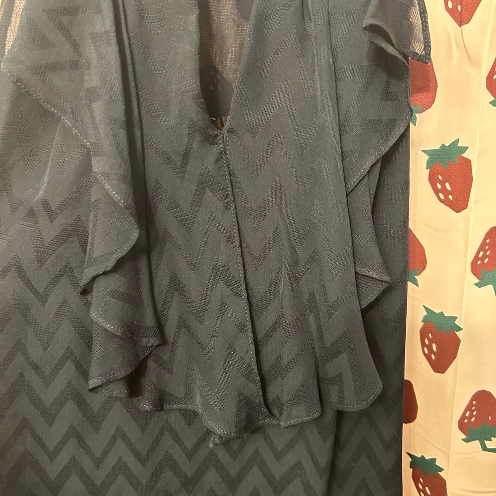 Milly Zigzag Ruffle Cami - Picture 2 of 7